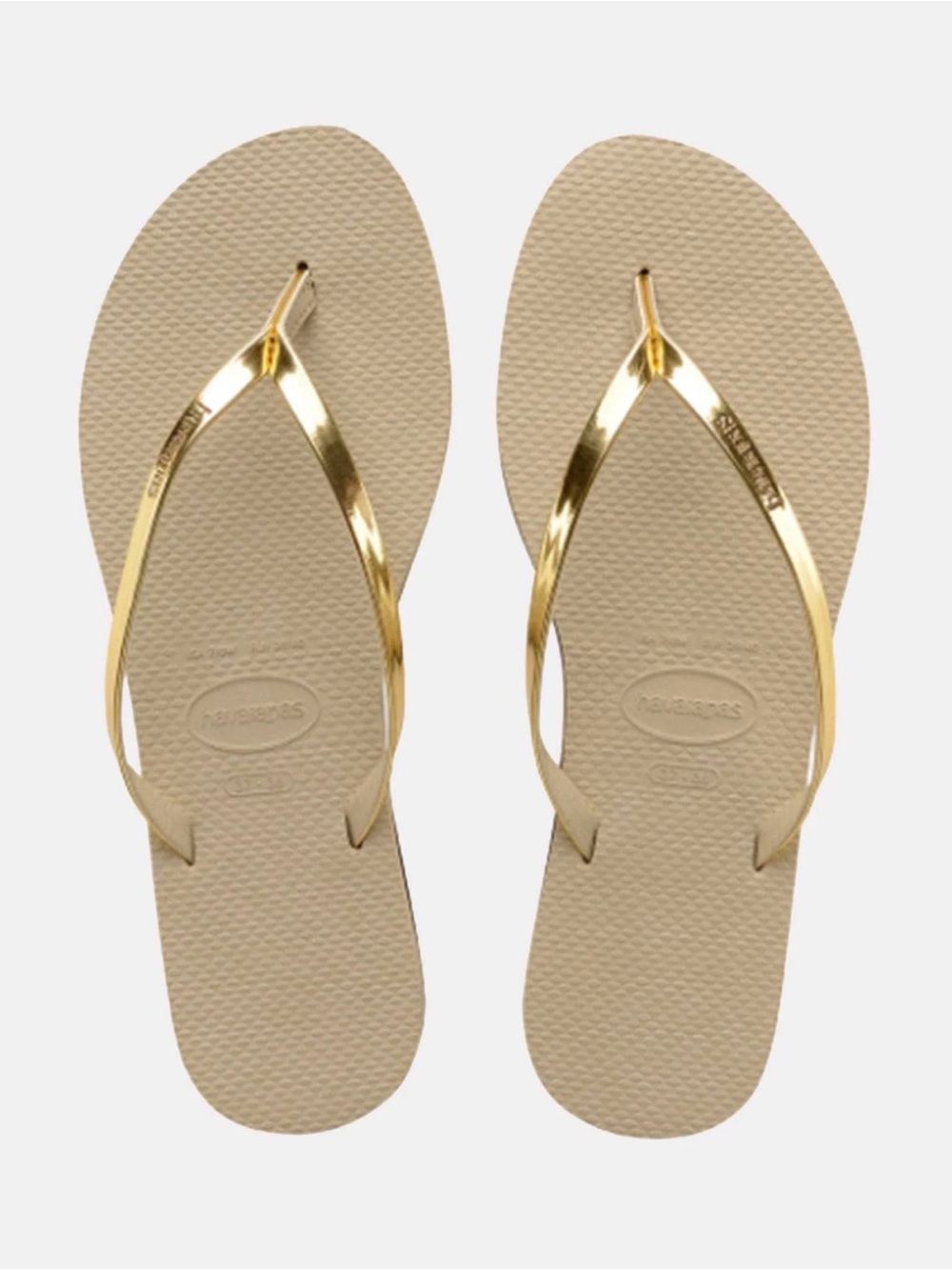 Havaianas NWOT Women’s You Metallic Flip Flops